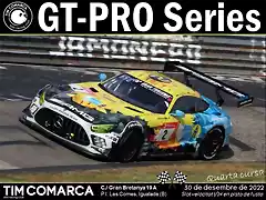 Cartell GT Pro - cursa 4