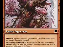 Reglas especiales Demonios del Caos