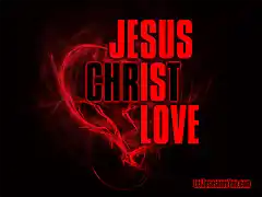 Jesus-Christ-Is-Love-With-Heart-HD-Wallpaper