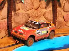 SCX MITSUBISHI MONTERO STEPHANE PETERHANSEL Efecto arena 2007 6265 TECNITOYS