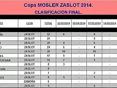 Copa MOSLER 2014