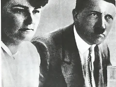 Hitler y Geli Raubal.