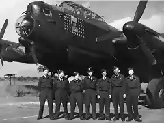 Tripulacin de un bombardero Avro Lancaster