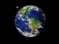 Earth and Moon Earth and Moon