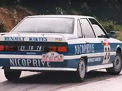 Renault 21 Turbo Gr N 1988 Tour de Corse -- AZUL NICOPRIVE 00t