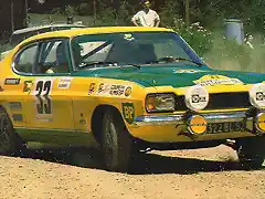 Ford Capri - Coupe des Alpes '71 - Thierry Sabine