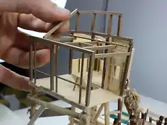 TreeHouse Models Diorama Pirate Watchtower (5)