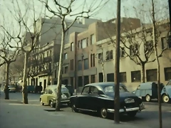 Barcelona - Calle Aragon, Iglesia Evangelica di San Pablo, 1968