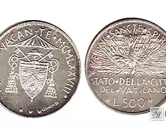 Moneda Sede vacante 1978