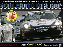 Cartell Cursa 5 Scaleauto GT3