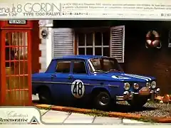 Rememoratrise Renault 8 Gordini b