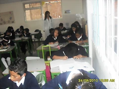 Alunmos del Colegio Anibal Fernández de Soto