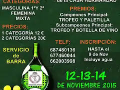 CARTEL CON PATROCINADORES 3 TORNEO wasap