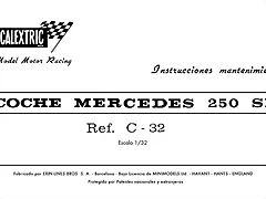 C32 - Mercedes 250 SL - 01 C32 - Mercedes 250 SL - 01