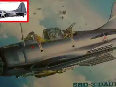 Hasegawa - SBD-3 Dauntless - 1-72