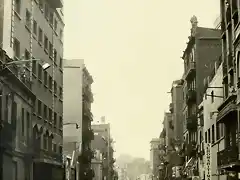 Barcelona Ctra. de la Bordeta vista des de la Gran Via.