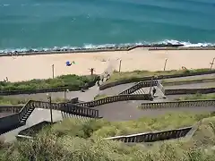 vistas de Biarritz una de sus  playas