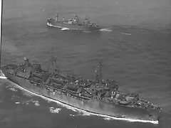 USS General G. O. Squier (AP-130) and SS Fair Isle