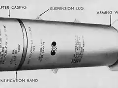 M-25 Cluster Bombs ( 38,3 cm Diameter x 145 cm Long)