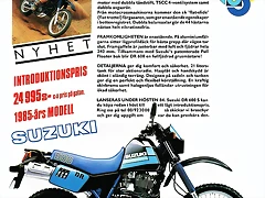 Suzuki DR 600S 1985