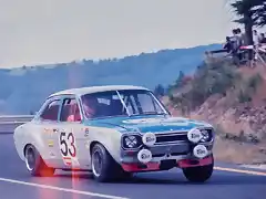 Ford Escort RS 1600- Spa'71 - Ford Kln - John Fitzpatrick & Franois Mazet