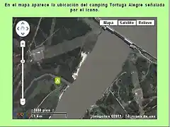 Mapa Camping Tortuga Alegre