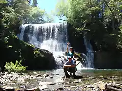 Cascada Mallin ahogado (El Bolson)