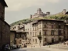 Assisi - Blick auf Rocca Maggiore