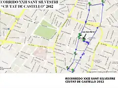 recorrido sant silvestre 2012