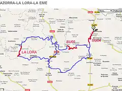 RUTA LA MAZORRA-LA EME-LA LORA