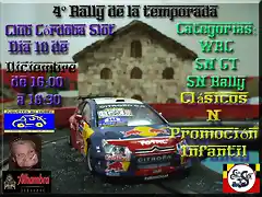 Cartel de rally