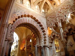 INTERIOR MEZQUITA CORDOBA