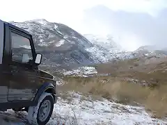 Cerca de El Tormal, casi oculto por las nubes