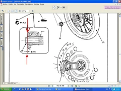 Dibujo eje rueda Dibujo eje rueda