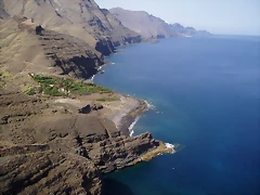 Costa entre Agaete a La Aldea de san Nicolás