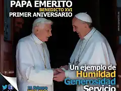 0BENEDICTO-UN A?O