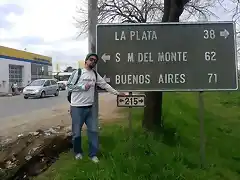 LOS TROTAMUNDOS EN VIAJE POR LA CIUDAD DE BRANDSEN BUENOS AIRES ARGENTINA