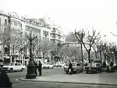 Barcelona Paseo de Gracia 1969