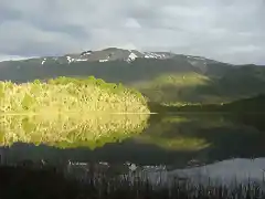 Atardecer en laguna Pudu-Pudu