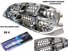 embellecedor cromado intercooler.KCC-CROINT-3968.Doctc