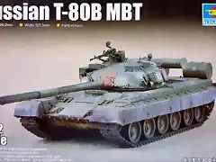 Trumpeter - Russian T-80B MBT - 1-72