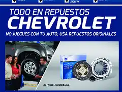 Plantilla ML Kit de Embragues Chevrolet