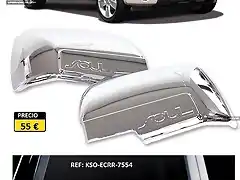 embellecedor cromado retrovisor.KSO-ECRR-7554.Upgradecar