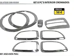 embellecedor interior cromado.KSO-EICR-7551.Upgradecar