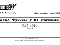 4054 - Tyrrell P34 Formula - 1 4054 - Tyrrell P34 Formula - 1