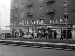 Rom - Via delle Cave, Cinema New York, 1961
