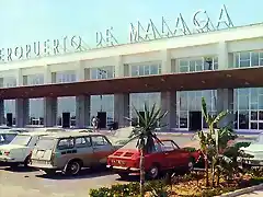 Malaga aeropuerto 1970