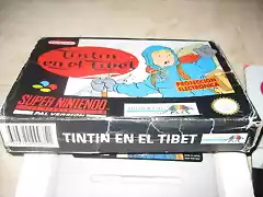 Caratula Tintin en el Tibet