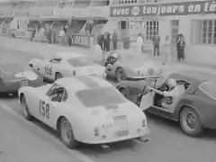 Ferraris - TdF'59 - Le Mans departure