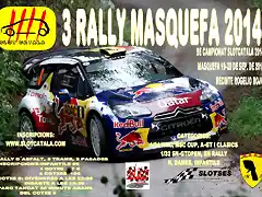 CARTELL 3 RALLY MASQUEFA SEPT 2014